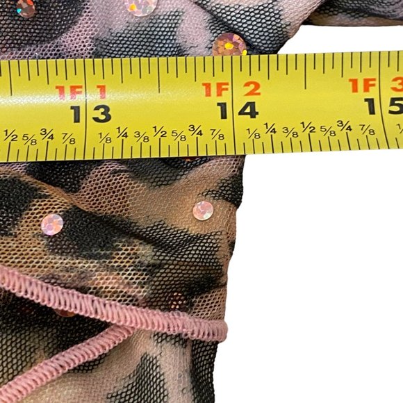 Girls JusticeTop with Ruffle Front and Sparkles - Picture 9 of 11